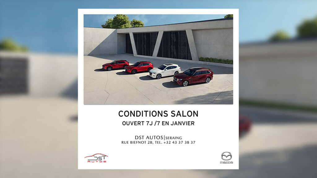 Conditions Salon 2025 - Ouvert 7j/7 en janvier